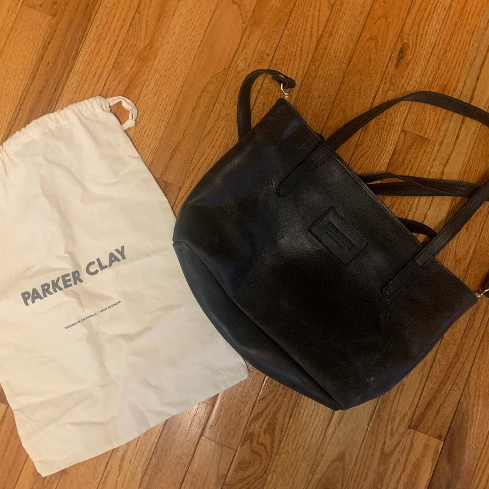 Parker Clay Eden Carryall Black with Dust Bag